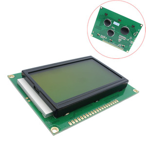 LCD-Karte Gelber grüner Bildschirm 12864 128 X64 5V Blauer Bildschirm ST7920 LCD-Modul - Product Image 3