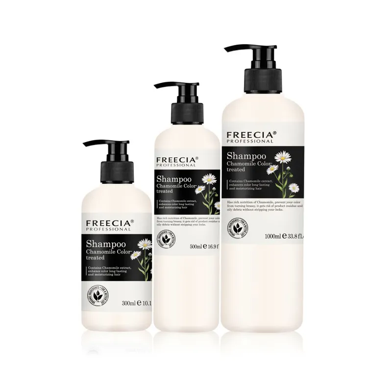 Freecia natural chamomile formula Best Hair black Shampoo and Conditioner Wholesale