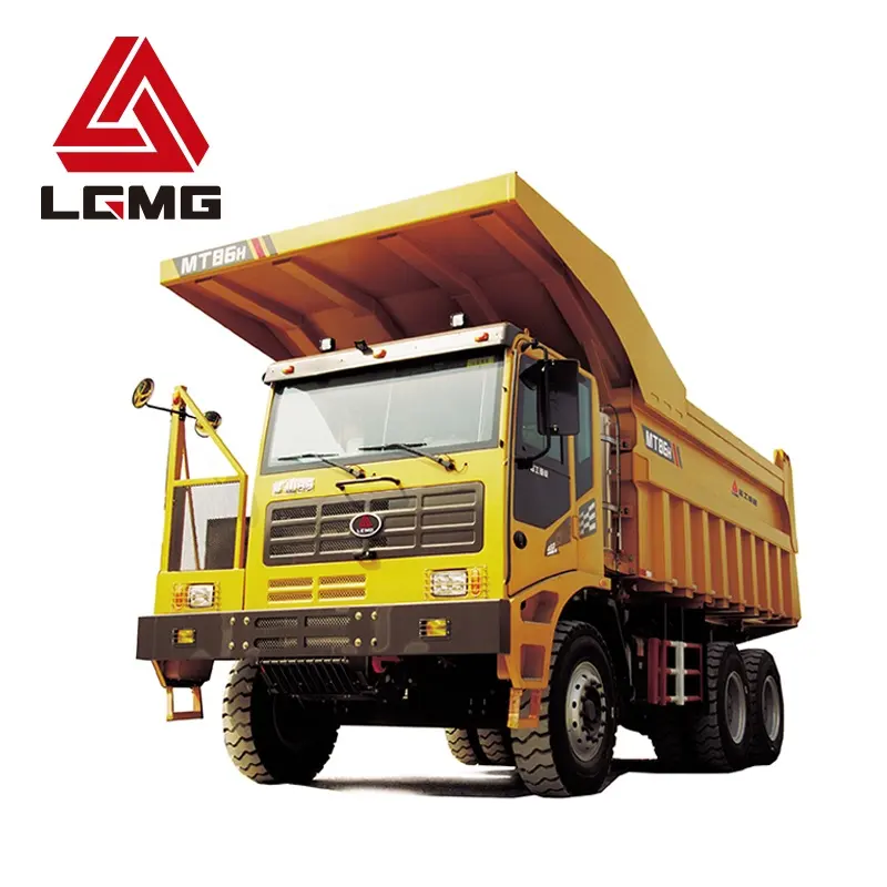 LGMG MT86H 30000Kg-Cara Pertambangan Dump Truck Euro 2 Diesel 6X4 Truk Tugas Dijual 20T + 35T + 35T 14.00R25 44 (Km/H) WD12G420E211 7DS200