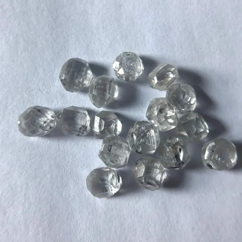 0.01-5.0 ct HPHT CVD lab creato uncut diamante DEFGHI colore diamante grezzo unpoished prezzo per carato