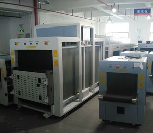 Doppelte Röntgen quelle 43mm Stahl penetration Röntgen-Gepäcks canner Fracht scanner Ausrüstung für Sicherheit