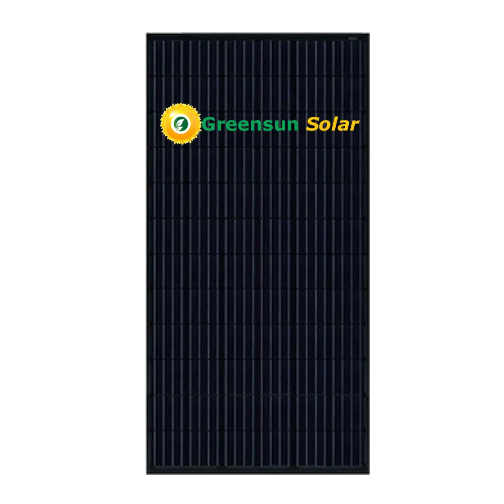 Greensun-Panel Solar todo negro, 350W, 360W, 370W380W, 400W, 380W, para EE. UU.