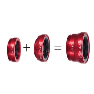Çin yeni 3 in1 cep telefonu kamera Lens kiti geniş açı balık gözü balıkgözü makro Lens ile klip