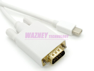 1.8M <strong>Thunderbolt</strong> Mini Displayport to Vga Cable MINI DP to VGA Male to Male Cable <strong>Adapter</strong> for Macbook Pro 15 13&quot; iMac 6ft - Product Image 2