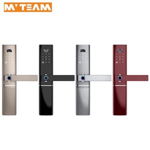 Sistema de bloqueo de puerta de seguridad frontal de tarjeta biométrica electrónica sin llave con huella Digital inteligente para el hogar, apartamento, residencial - Product Image 3