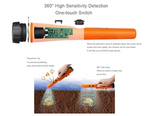 2019 new metal detector GP-Pointer s puntatore detector palmare metallo asta di posizionamento con la custodia per armi caccia - Product Image 3