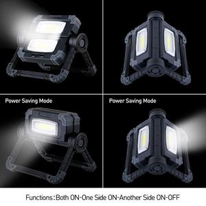 便携式户外<span class=keywords><strong>20w</strong></span>电池供电型cob工作灯防水耐用的360度旋转<span class=keywords><strong>LED</strong></span>工作灯