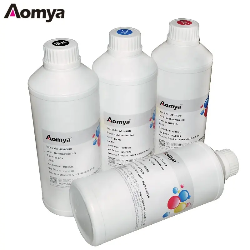 High density Sublimation Ink For Epson Stylus Printers 4720/5113/I3200 printhead with 8 print heads