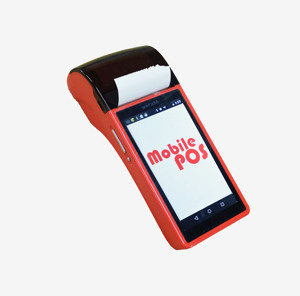 Рука Cortex-A7 сенсорный экран Android переносной пос-терминал с принтером