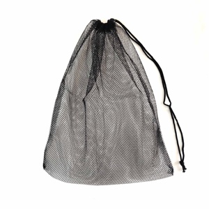 Заводская черная Шестигранная Сетчатая Сумка, сумка на шнурке с кнопкой - Product Image 2