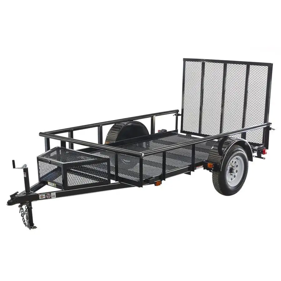 Kinlife-caja de utilidad de aluminio para remolque ATV, suministro de fábrica, 7 'x 4', a la venta, 2023