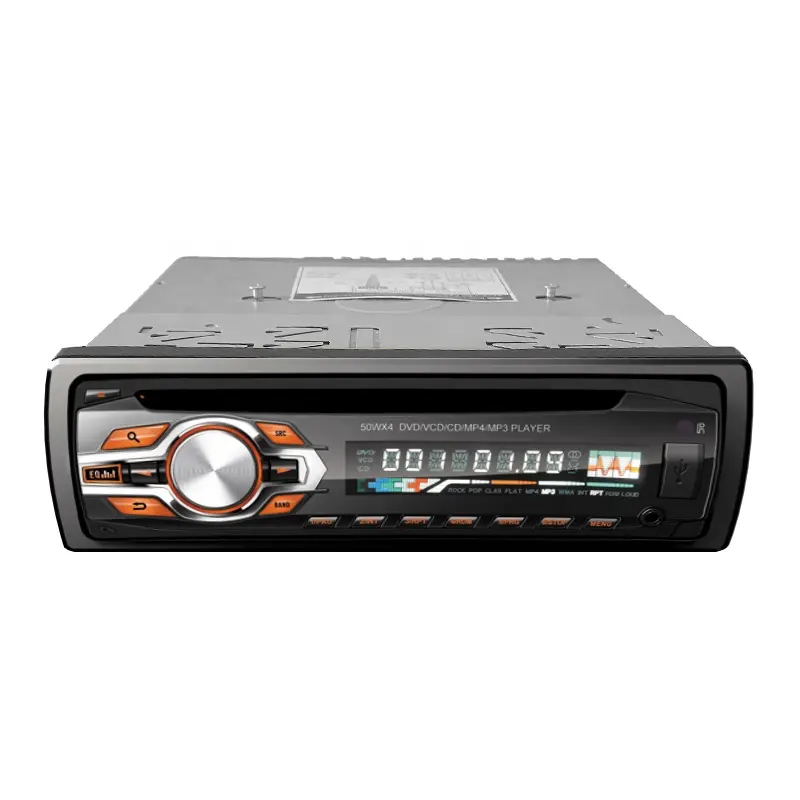 Araba evrensel DVD ile oynamak mp3 CD çalar BT 1 din radyo ile USB SD MMC kart yuvası