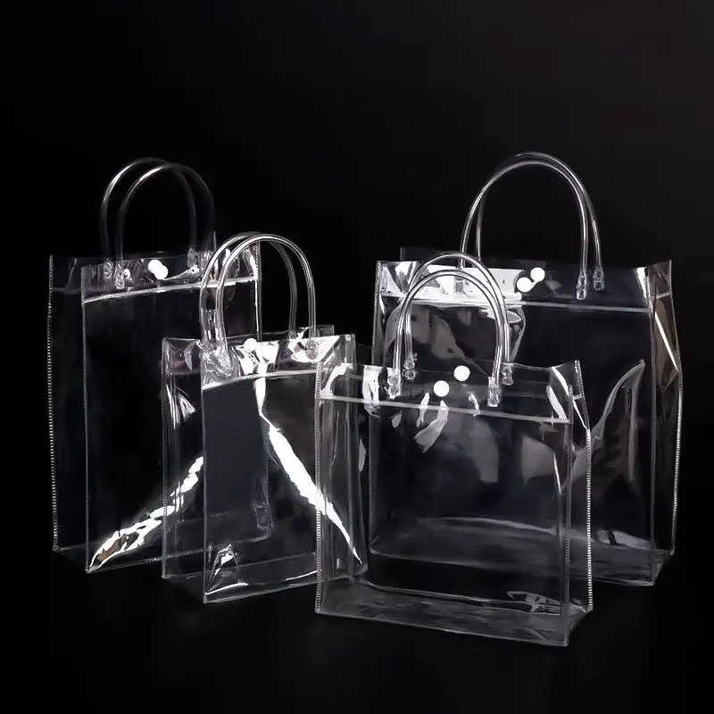 Chine usine multi dimension 24 options de taille personnalisée en plastique transparent PVC sac