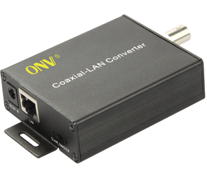 ONV 10/100M Coax to RJ45 Converter EOC Converter with 1x <strong>BNC</strong> Port <strong>and</strong> 1x Ethernet Port