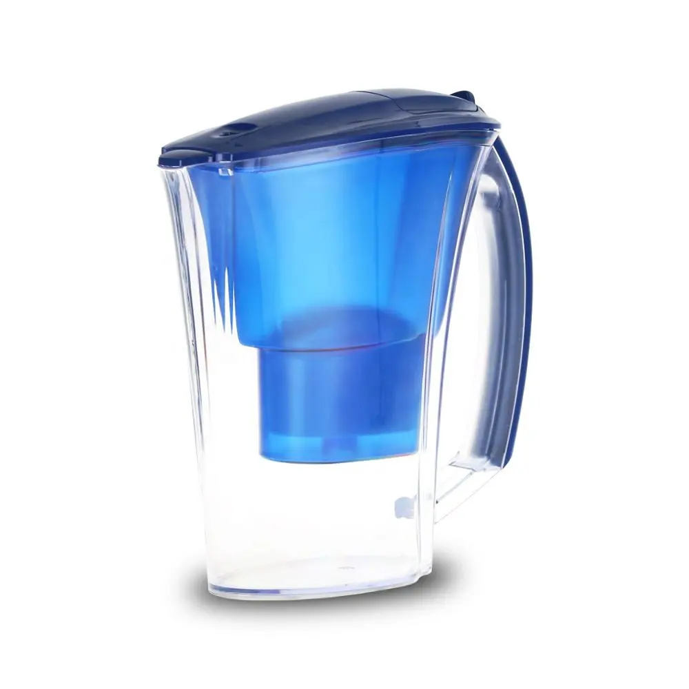 Palo de Actalcohol DE SALUD libre de BPA, recipiente de agua Wswab portátil alcalina y hervidor de filtro de agua, jarra de plástico para el hogar