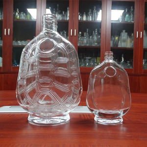 花式600ML乌龟形状装饰酒瓶形状
