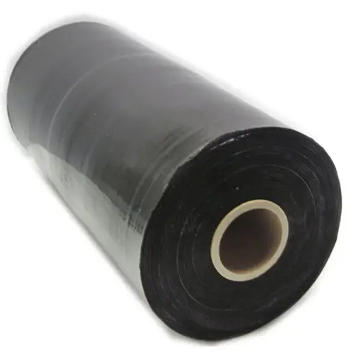 Schwarze LLDE PE Stretch folie Jumbo Roll zum Verpacken und Verpacken