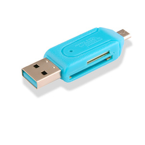 2In1 SD读卡器USB C读卡器2合1 USB TF/Mirco SD智能存储卡读卡器类型C OTG闪存驱动器读卡器适配器 - Product Image 4