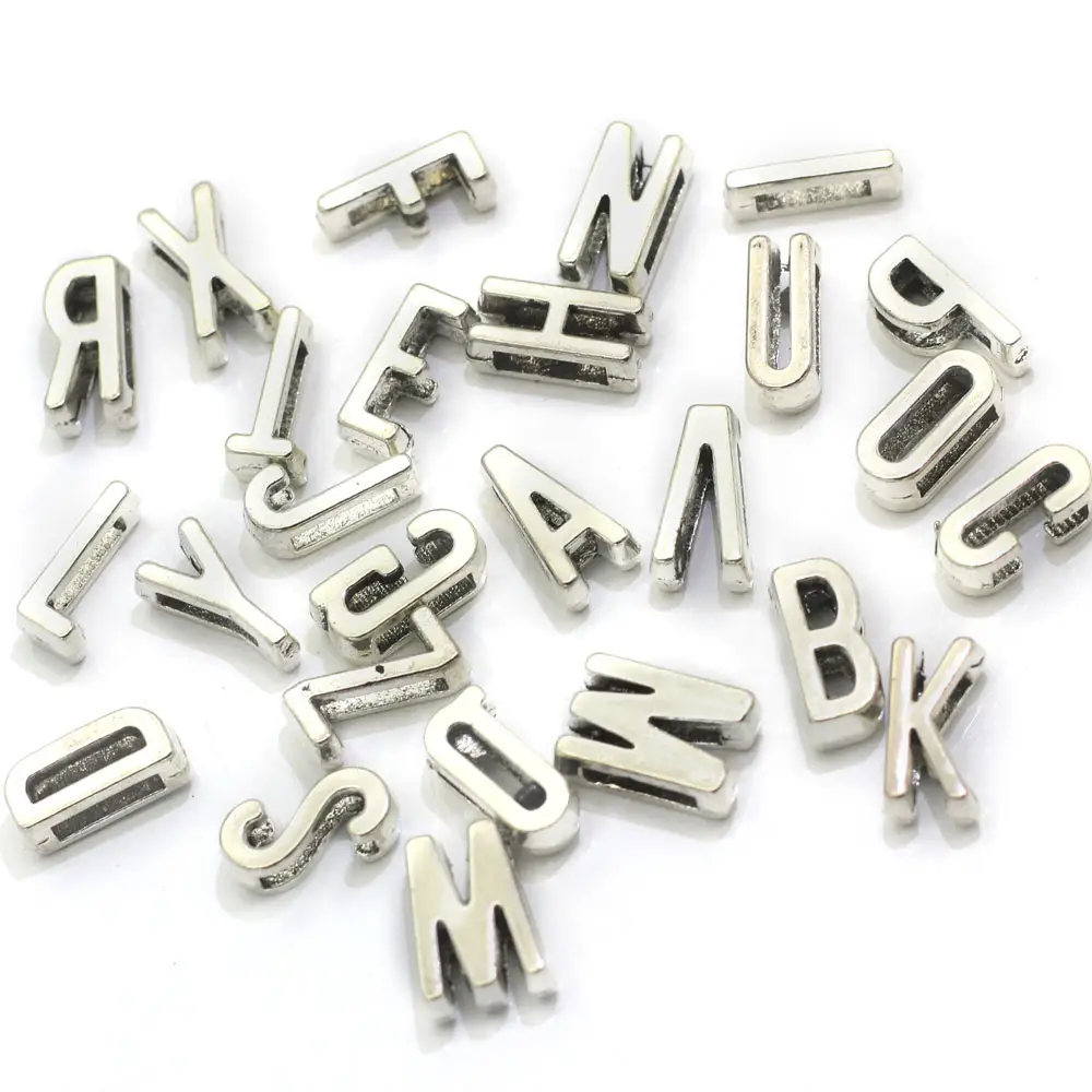 Wholesale Alphabet Letter A-z Charms Alphabetic Pendant DIY Crafts Charms for Personalization Jewelry Making Accessory