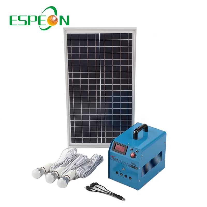 Espeon Factory Direct Sale 45W 18V Mini Mobile Home Solar Panel System
