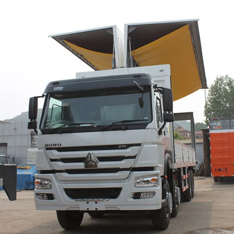 China Hotsale Aluminium wing opening body truck van truck