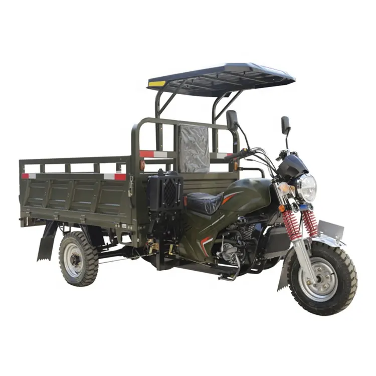 250CC Watergekoelde Motor Zongshen Motor Cargo Truck Motor Cycle Driewieler