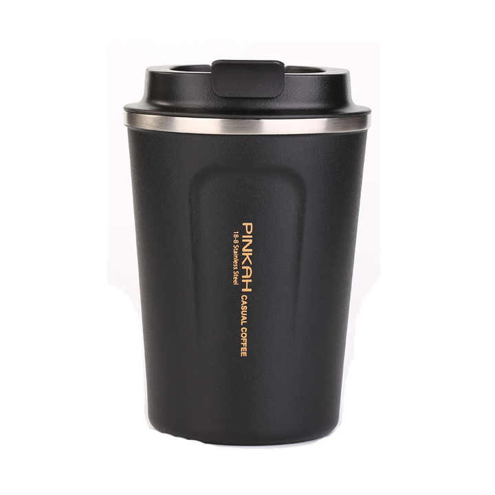 PINKAH Neues Produkt Leakprof Eco Wieder verwendbare doppelwandige Thermo-Reise becher Isolierter Becher Edelstahl-Kaffeetasse