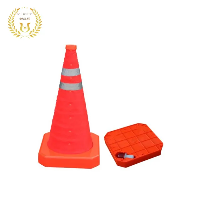 Cone do Tráfego Cone De Segurança Dobrável de Dobramento de alta Qualidade PVC Tráfego Cone de Segurança Macio