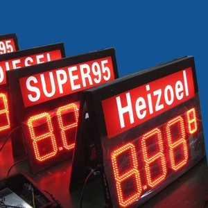 Масляная бензиновая вывеска 4 знака modbus rj45 пульт дистанционного управления цифровой дисплей цены газа преобразователь цены - Product Image 6
