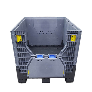 Collapsible Plastic Pallet Box <strong>Container</strong> Big Storage Box <strong>Stack</strong> Able