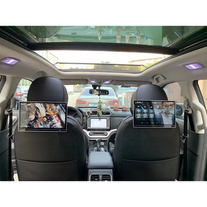 デュアルスクリーンカーヘッドレストビデオモニターAndroidリアTV for Lexus NX RX LX IS ES GSLSヘッドレストDVDプレーヤー