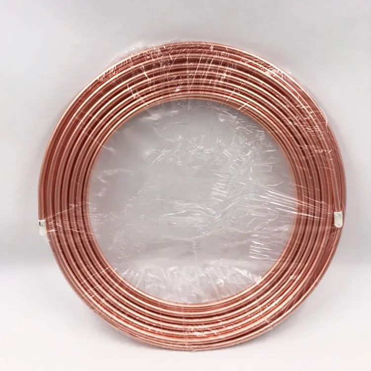 Precio del fabricante aislado de refrigeración de ac de tubo de cobre/bobina de tubo de aire acondicionado