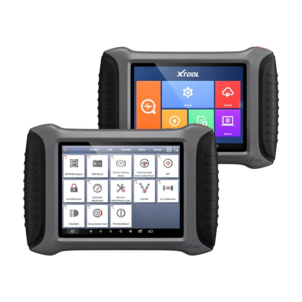 XTOOL A80 OBD2 Alat Diagnostik Mobil, Alat Diagnostik Pemindai Obd Pemrograman Sistem Penuh WiFi dengan Kunci Sistem Penuh