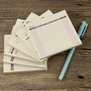 可爱议程周计划日记日计划日记记录笔记本文具办公学校用品 - Product Image 5