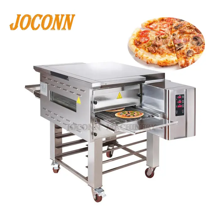 Correia transportadora comercial para pizza forno, forno elétrico para pizza/gás 18 polegadas