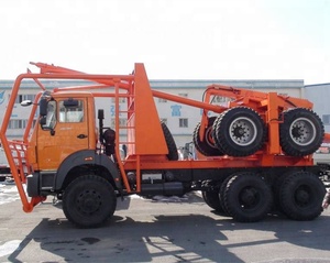 3 оси древесных бревен транспорт 13 м прицеп бруса для продажи - Product Image 1