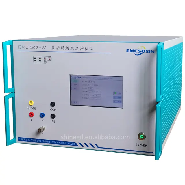 ESD, EFT, 서지, 딥, 변화를 면역 테스터 IEC61000 당 표준