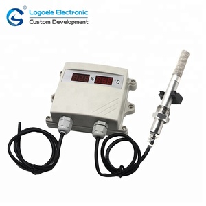Sensor de temperatura de humedad de alta temperatura para suelo de invernadero, salida analógica de 4-20mA, 0-5V, 0-10v, para granja - Product Image 4