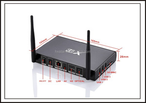 Thiết kế mới S905 tv box Kim Loại Nhà Ở Quad Core Android 5.1X95 Thông Minh Android Amlogic S905 internet - Product Image 5