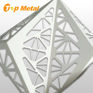 Foshan Hardware In Metallo Decorativo In Alluminio Foglio di Schermo 3D Della Parete di Facciata Esterna del Pannello Rivestimento Della Parete - Product Image 3