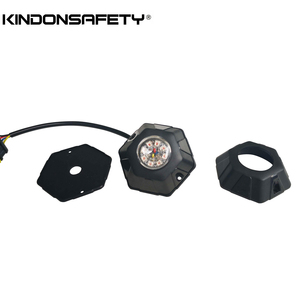 จัดส่งฟรี! Hideaway ไฟเตือน Led แบบติดขอบพื้นผิว,ไฟ Led กระพริบแบบซ่อน8ชิ้นไฟ Led ซิงค์1W และฟังก์ชัน Async