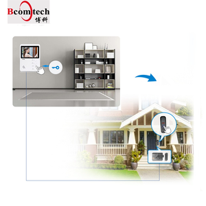 Hotsale 4 Wired Small Door Bell Doorbell , Smart Home <strong>Mini</strong> 4.3&quot; TFT Color Monitor <strong>Intercom</strong> <strong>System</strong> Electronic Doorbell - Product Image 4