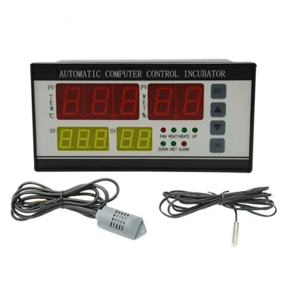 Controllo dell'incubatore del regolatore di umidità della temperatura a funzione completa digitale automatico XM-18