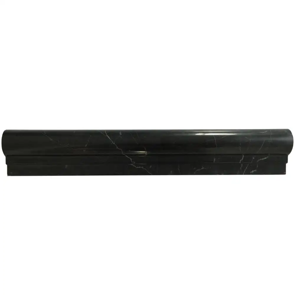 Черная мраморная облицовочная плитка для украшения стен Nero marquina