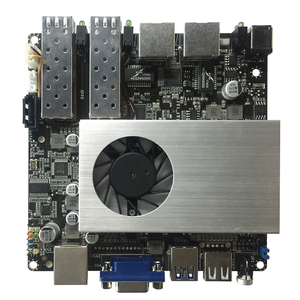 I350-AM2 scheda madre Mini PC con processore J1900 a bordo Controller 2 Ethernet e Quad Core DDR3 tipo di memoria Chipset Intel - Product Image 1
