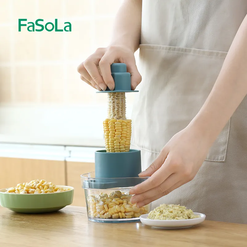 FaSoLa เครื่องปอกข้าวโพดมัลติฟังก์ชัน,อุปกรณ์ทำอาหารในห้องครัวห้องรับประทานอาหารและบาร์