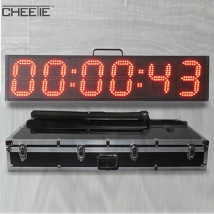 CHEETIE CP028 цифровой марафонский таймер 6 цифр 6-дюймовая программируемая светодиодная система хронометража для соревнований по легкой атлетике - Product Image 3