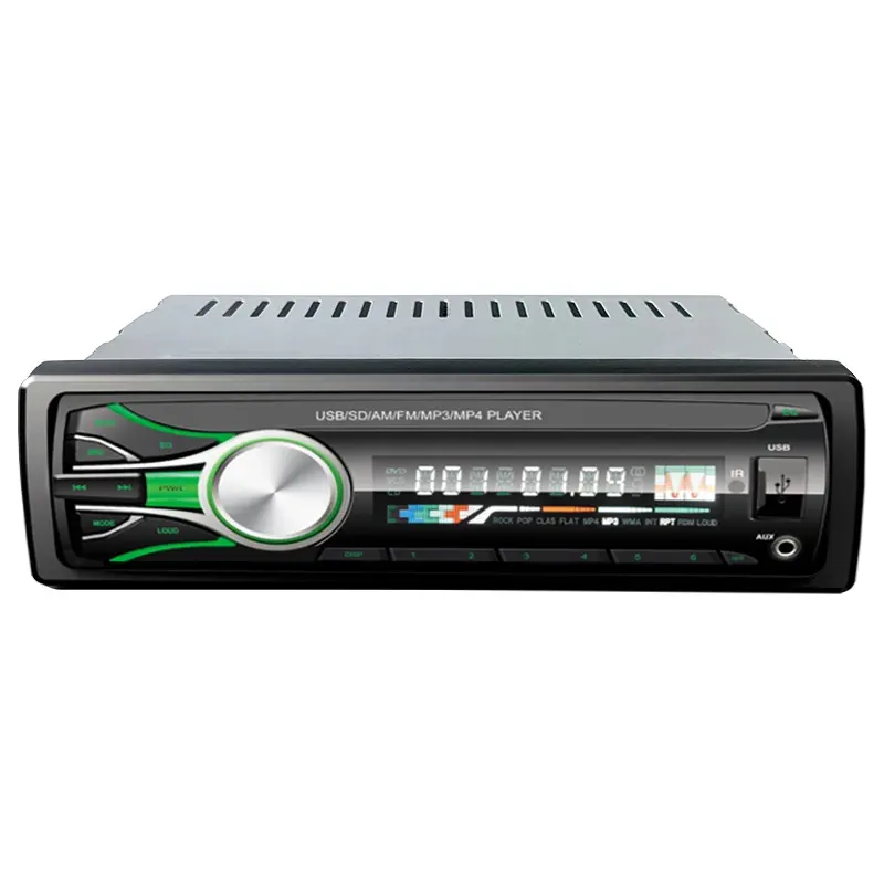 Reproductor de audio estéreo para coche, radio FM, mp3, compatible con USB, SD, gran potencia, barato, BT, 1DIN, oferta