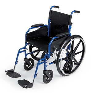 24 <strong>Inch</strong> <strong>Seat</strong> 450Lbs Capacity Standard <strong>Wheelchair</strong> - Product Image 3