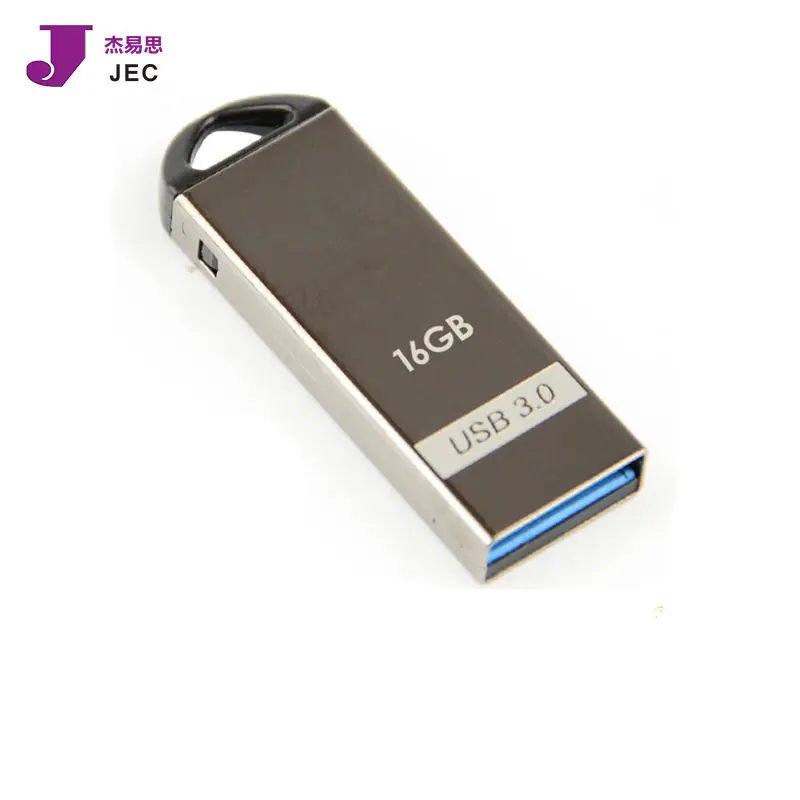 Logam Kecepatan Tinggi Oem 3.0 Usb Pen Drive/Logo Kustom Mini Logam USB Flash Drive 8GB 16GB Model JEC-3015